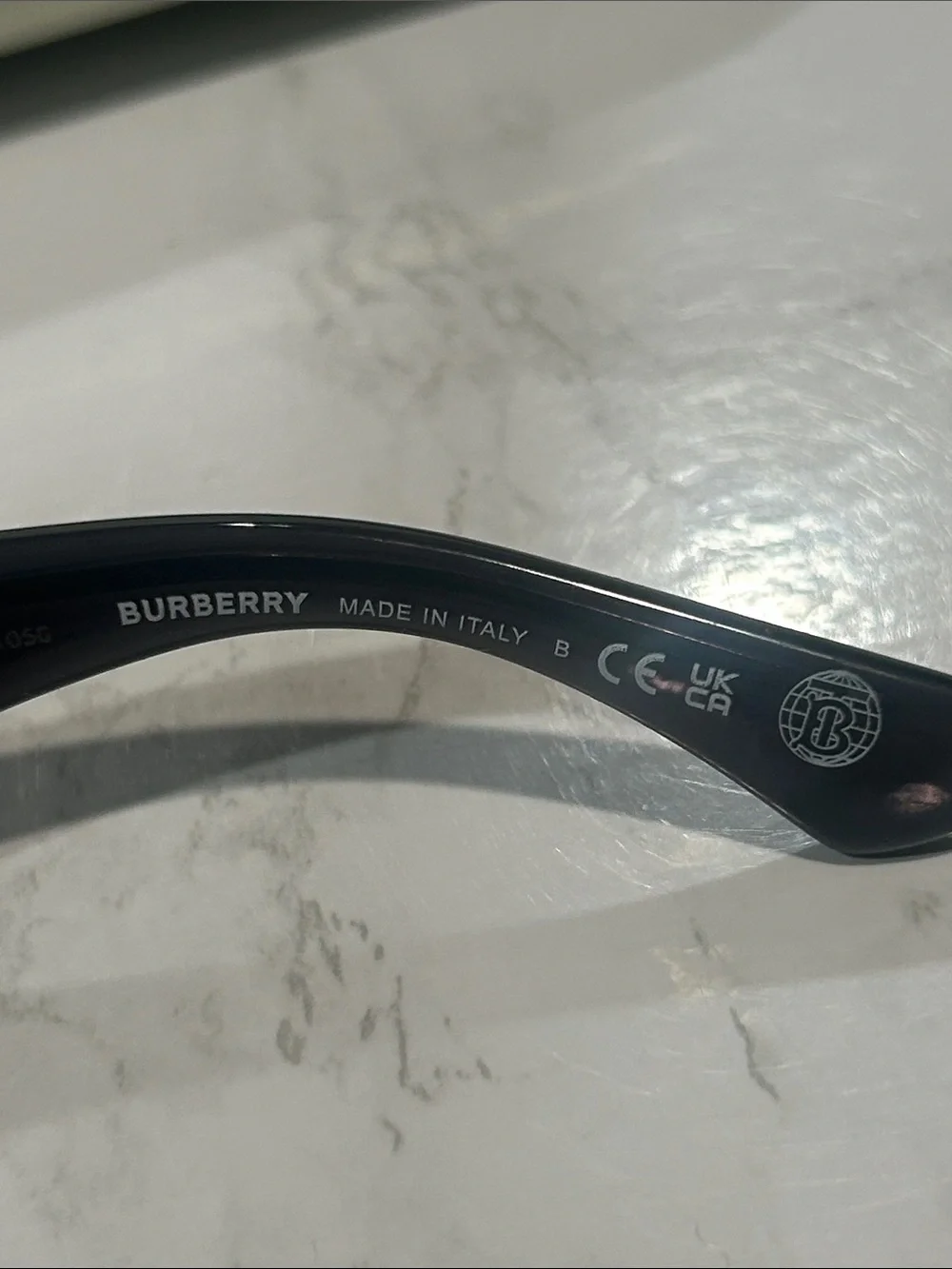 Burberry Black Cat-Eye Sunglasses